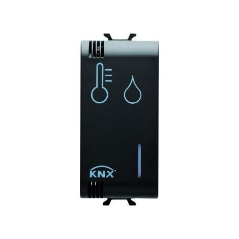 KNX HUMIDITY/TEMPERATURE SENSORS BLACK GEWISS GW12799H