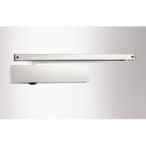 GEZE Türschließer TS 5000 L Set mit Gleitschiene, Aluminium, silber