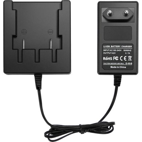 Akku Ladegerät für GreenWorks 29472 29282 2601102 40V Li-Ion Akkus für GreenWorks Rasenmäher Rasentrimmer Gebläse Heckenschere Kettensäge Kultivator (1/4)