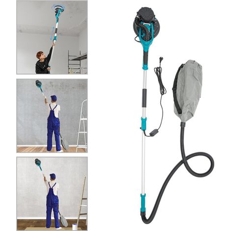Wand- und Deckenschleifer 1800 U/min Wandschleifer Staubfreier Elektroschleifer für Trockenbauwände Schleifer mit variabler Drehzahl für Trockenbauwände 255 mm/10 Zoll 750 W (1/5)