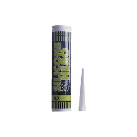 Silicone noire thermorésistant 280ml - DIFF