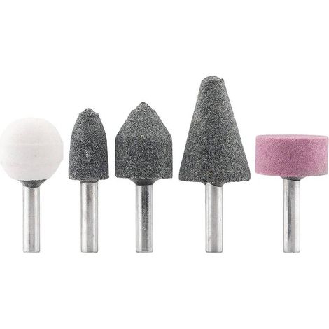 MOLE ABRASIVE AL CORINDONE set 5 pezzi
