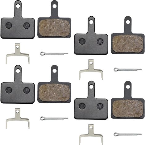 4 Paires Plaquette de Frein Velo,Plaquette de Frein VTT,Plaquette de Frein Trottinette Electrique,Détachées de Vélo,Plaquette de Frein Velo Electrique,Plaquettes de Frein à Disque pour Vélo B01S (1/5)