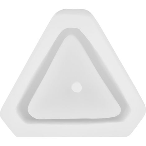 Moule En Silicone Géométrique Triangle Pour Pot De Fleurs Succulentes Artisanat DIY - 1 Pièce (1/5)