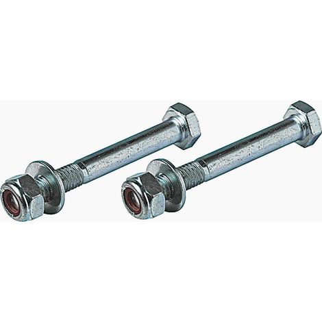 Autobest – Boulons pour tête d'attelage 9 mm – Acier inoxydable – Lot de 2 – Longueur sous tête 78 mm – Fixation sécurisée remorque