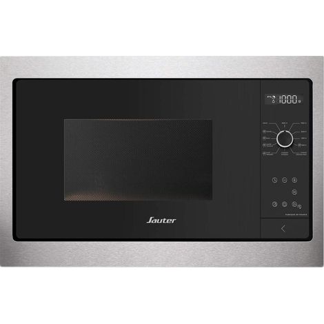 Sauter – Micro-ondes encastrable 26L 900W noir – 5 niveaux de puissance – Quattro System pour diffusion optimale des ondes – SMS7121X (1/5)
