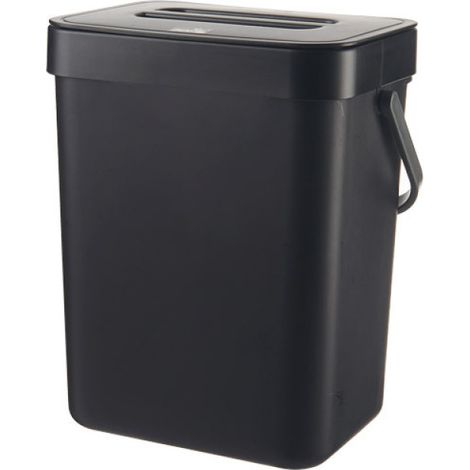 Poubelle De Compost - 3L Sans Perage Pour Porte D'Armoire - Matériau PP Durable - Cuisine Salle De Bain Camping Car - 1 Pièce (1/5)