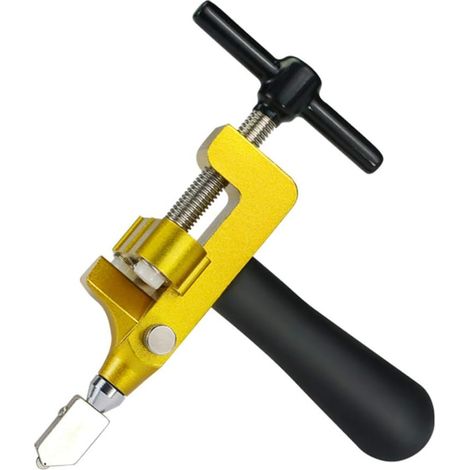MINKUROW Herramienta De Corte De Vidrio 2 En 1, Alicates Multifuncionales Para Romper Vidrio Y Cortador De Vidrio, Kit De Cortador De Espejo, Cuchillo Cortador De Vidrio De Tungsteno, Cortador Manual  (1/5)
