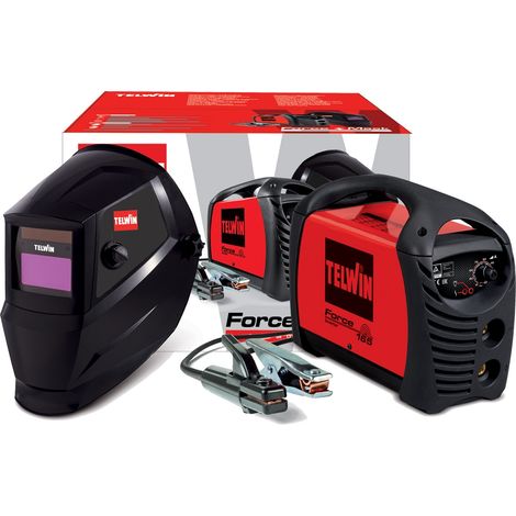 Saldatrice inverter Telwin Force 165 815863 - Rosso (1/5)