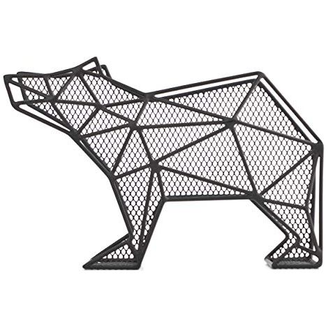 Kikkerland KKHH23 - Portadocumenti a Forma di Orso, da Parete o Terra (1/4)