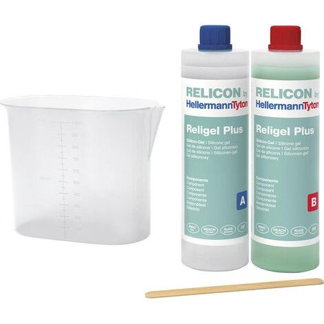 Gel à 2 composants HellermannTyton Religel Plus 1000ml-SIG-CL/GN 435-00752 1 pc(s) X055371 (1/4)