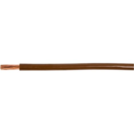Câble d'installation H05V-K (LgY) 0,75 marron /100m/