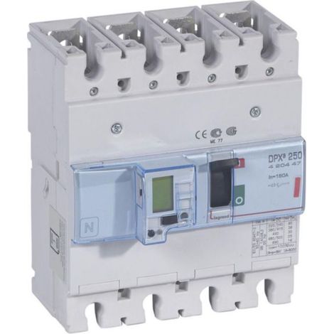 Interruttore elettronico con unità di misura DPX³250  potere di interruzione 36kA 400V - 4P - 160A - LEGRAND