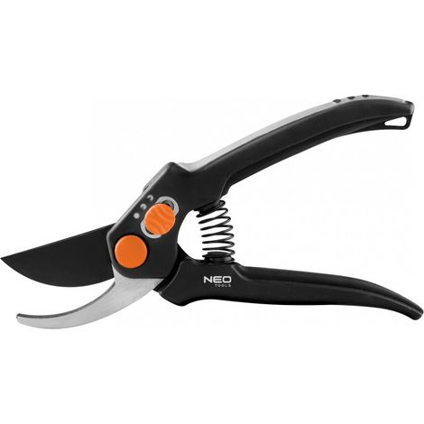 Bypass-Gartenschere 185 mm, Schnittbereich bis 15 mm, einstellbarer Abstand (1/4)