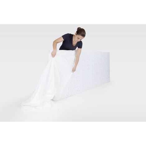 Matratzenhülle 2-er Set 125 x 220 cm Umzugshülle Bettensack Matratzensack