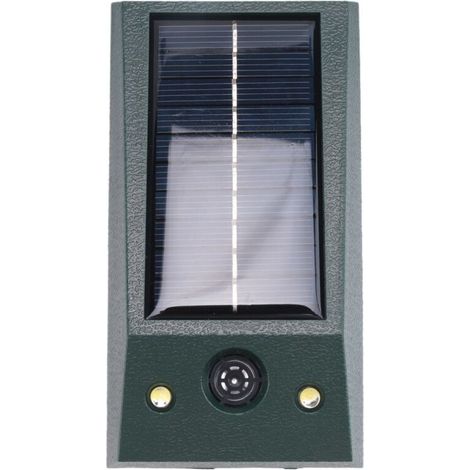 Répulsif ultrason oiseaux extérieur stroboscope mouvement alarme anti-intrusion (1/5)