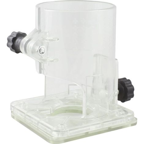 Base inclinable de rechange en plastique gris transparent pour coupe-bordures