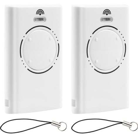 Control remoto de 2 piezas de 4 canales y 868 MHz compatible con XT2 868 SLH LR, XT4 868 SLH LR, T2 868 SLH, T4 868 SLH, DL2 868 SLH, DL4 868 SLH, TML2 868 SLH: alcance de 50 a 100 m, emparejamiento r (1/2)