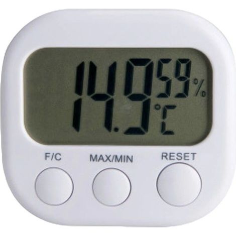 Thermomètre-hygromètre d'intérieur numérique haute précision pour la température et l'humidité (1/4)