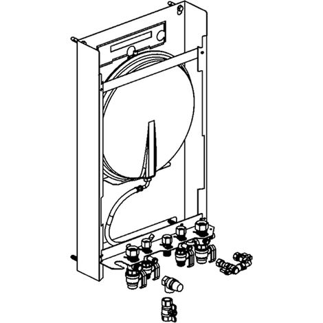 DAIKIN Set di raccordo 22 kW con vaso di espansione per DAIKIN Altherma C Gas W top, EKFJS6A