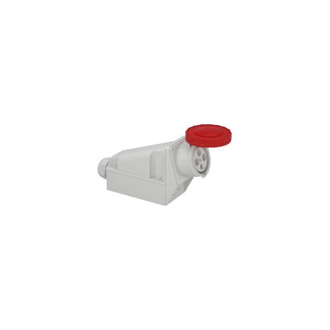 Presa fissa BT da parete IP67 125A 380V 3P+T - 81194