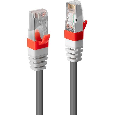 Câbles réseau et DAC LINDY S/FTP Cat.6A Cable Grey 0.5m LSOH incl. Testprotocol