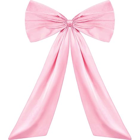 Nœud Décoratif - 60 x 27 cm - Pour Arbre de Noël Topper Guirlande Murale Fête Mariage Anniversaire - 1 Pièce (1/5)