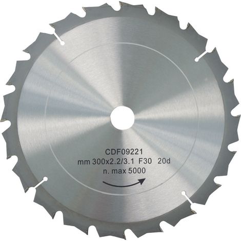 Disco Lama Circolare Widia Dentatura Alternata - ø mm.550 foro 30 denti 44 sp.mm.3,0