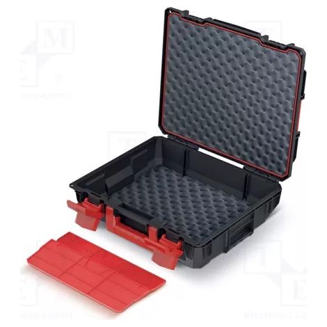 Kistenberg C BLOCK PRO, mallette à outils avec mousse, 15 compartiments, robuste, idealfor professional tools and safe storage.