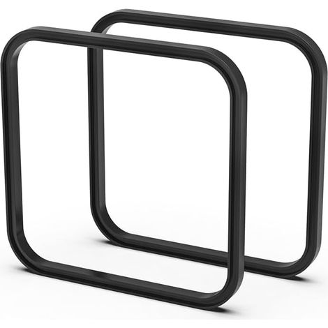 2 Pieces Seal of Cover SPX1600S, Seal Square of Replacement in Rubber for Hayward Super Pump SP1600X SP2600 SP2600X, Piece Detachable Pump of Pool O-177 HAY-101-2017, 16,4x16,1cm (1/5)