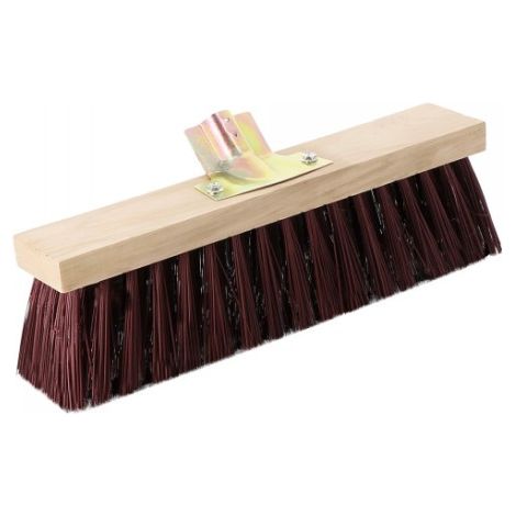 Balai de Cantonnier PVC 40 cm - Haute Densité - Sans Manche - Wilmart