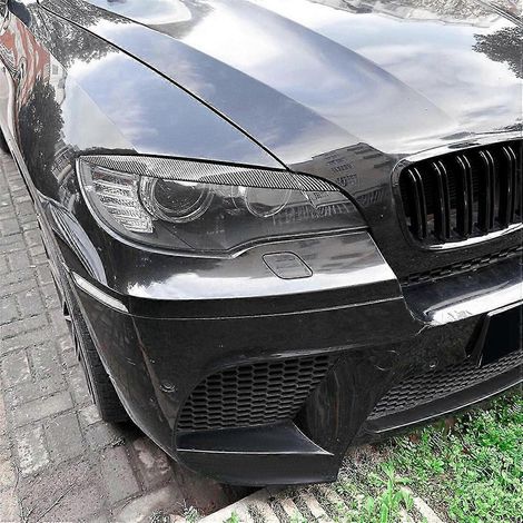 Embellecedores de las cejas de los faros delanteros del BMW X6 E71 2008-2014 (1/4)