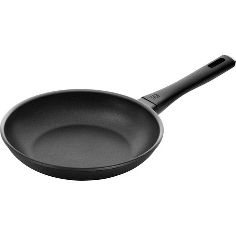 Zwilling Shine - Padella rotonda in alluminio, 24 cm, con rivestimento antiaderente, colore: Nero (1/4)