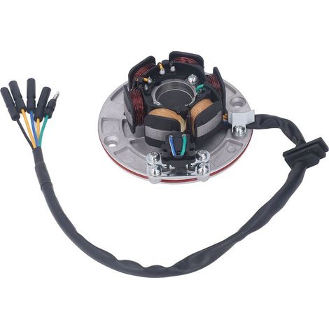Magnete di accensione, statore, volano, bobina dello statore, potente, diametro piastra 114 mm per YX 150cc 160cc Dirt Pit Bike