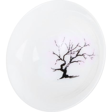 Farbwechselnder Keramikbecher im japanischen Stil mit Kirschblütenmuster für Tee, Wein und andere Getränke (heiß/kalt). (1/5)