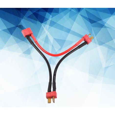 Dean T-Stecker-Serie, Y-förmiger Kabelbaum, T-Stecker-Batterieanschluss-Adapterkabel, 14 AWG (1/5)