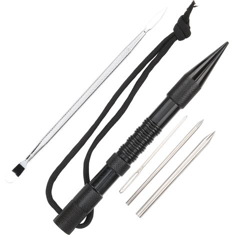 Kit de 5 aiguilles à tisser pour bracelets paracord - Accessoires bijoux DIY et macramé (1/5)