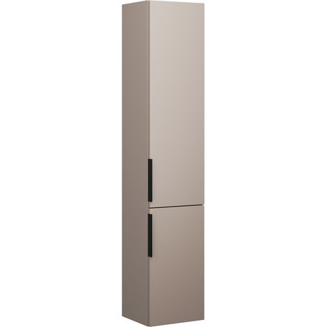 burgbad Eqio armario alto 2 puertas, bisagra derecha,