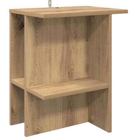 Couchtisch Artisan-Eiche 40 x 30 x 49 cm Holzwerkstoff vidaXL