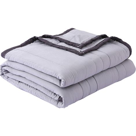 Couette Été - 150x200 cm - Coton 98 % Spandex 2 % - Respirante Absorbante Humidité - Pour Dormir Frais - 1 Pièce (1/5)
