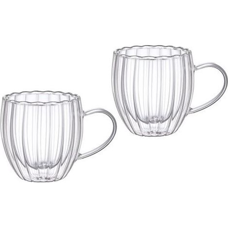 Set Tasses Double Paroi Kyoto Isolation Thermique Optimale - Fine Dining Living
