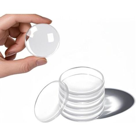 Protection murale pour poignée de porte - Butée de porte autocollante en caoutchouc de silicone - Protection murale pour poignée de porte pour la maison ou le bureau 6 pièces (1/5)