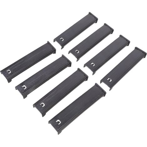 Manchon coulissant en métal pour équipement de fitness, glissières creuses, tube carré, accessoires d'équipement de fitness, diamètre variable, bouchon coulissant d'isolation (1/4)