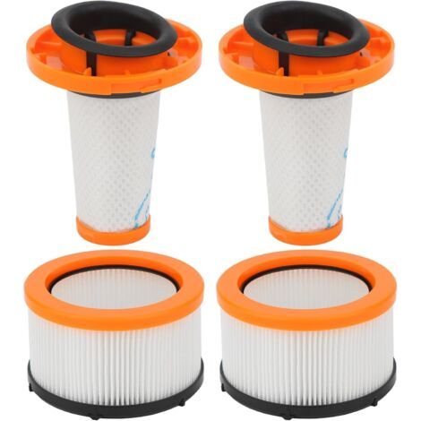 2er-Pack Ersatzfilter für Rowenta X-Force Flex 9.60 Animal Akku-Staubsauger RH20xx RH2078 RH2037 RH2038 RH2039 RH20C2 – 2 Schaumstofffilter ZR009010 + 2 Motorfilter (1/5)