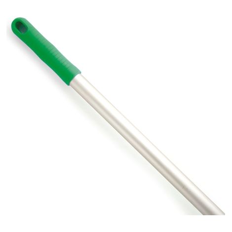 Manche à balais à franges en Aluminium Vert 1.4m ( Prix pour 1 )