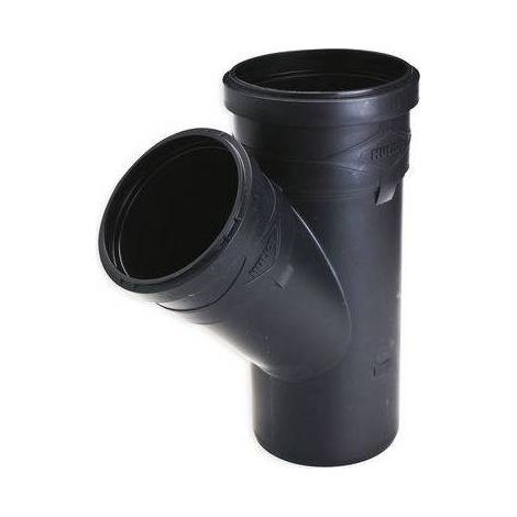 BRAGA PPR BLACK ULTRA SILENT 45° Misura: DN 110/50 45°