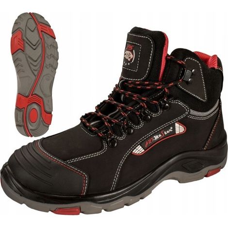 Arbeitsschuhe LEDER S1 wasserdichte Stiefeletten mit Zehenkappe