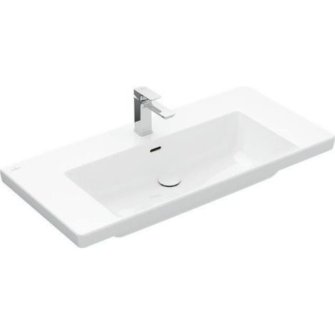 Vasque à poser Villeroy & Boch Subway 3.0, 1 trou pour robinet, (1/4)