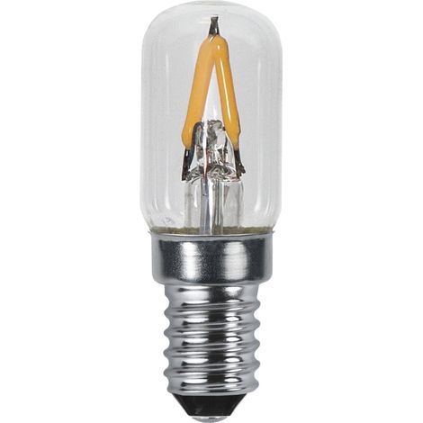Kleines LED-Leuchtmittel ,Clear', E14, 0,3W, 30lm, warmweiß
