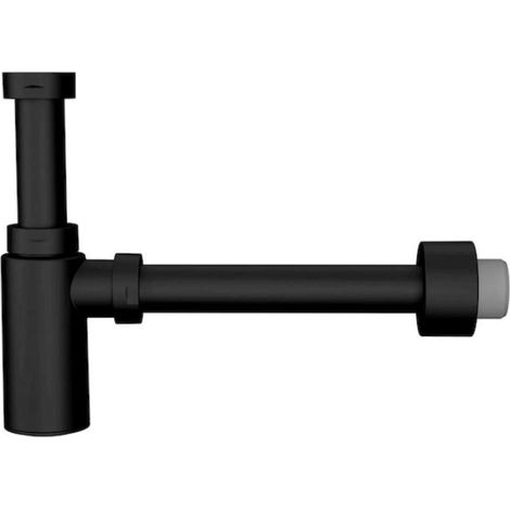 Jika Mio Style - Sifón decorativo, negro mate H3742F07160001 (1/2)